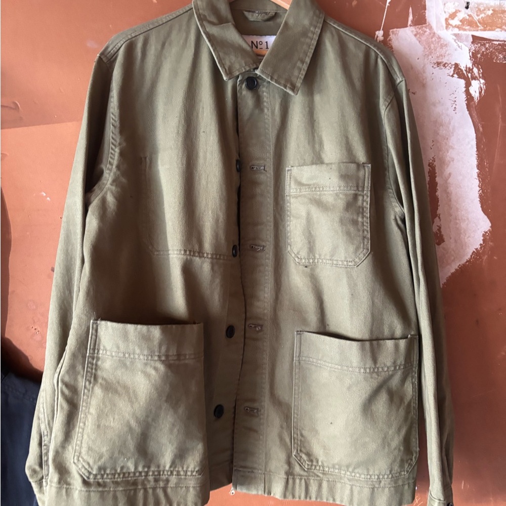 H&M Khaki Military Field Jacket